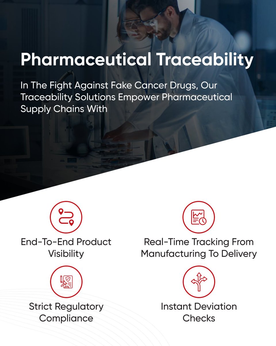 QodeNext (@qodenext) on Twitter photo This #WorldCancerDay , let’s stand for safe & authentic cancer medicines.
At #Qodenext, our traceability platform uses serialization, track-and-trace, & automation to secure the supply chain.
Learn more: qodenext.com/setu/
<a href="/antgrasso/">Antonio Grasso</a>
<a href="/ScottWLuton/">Scott W. Luton</a>
<a href="/mvollmer1/">Dr. Marcell Vollmer 🇺🇦 #StaySafe #CES2025</a>
<a href="/Nicochan33/">Nicolas Babin</a> This #WorldCancerDay , let’s stand for safe & authentic cancer medicines.
At #Qodenext, our traceability platform uses serialization, track-and-trace, & automation to secure the supply chain.
Learn more: qodenext.com/setu/
<a href="/antgrasso/">Antonio Grasso</a>
<a href="/ScottWLuton/">Scott W. Luton</a>
<a href="/mvollmer1/">Dr. Marcell Vollmer 🇺🇦 #StaySafe #CES2025</a>
<a href="/Nicochan33/">Nicolas Babin</a>