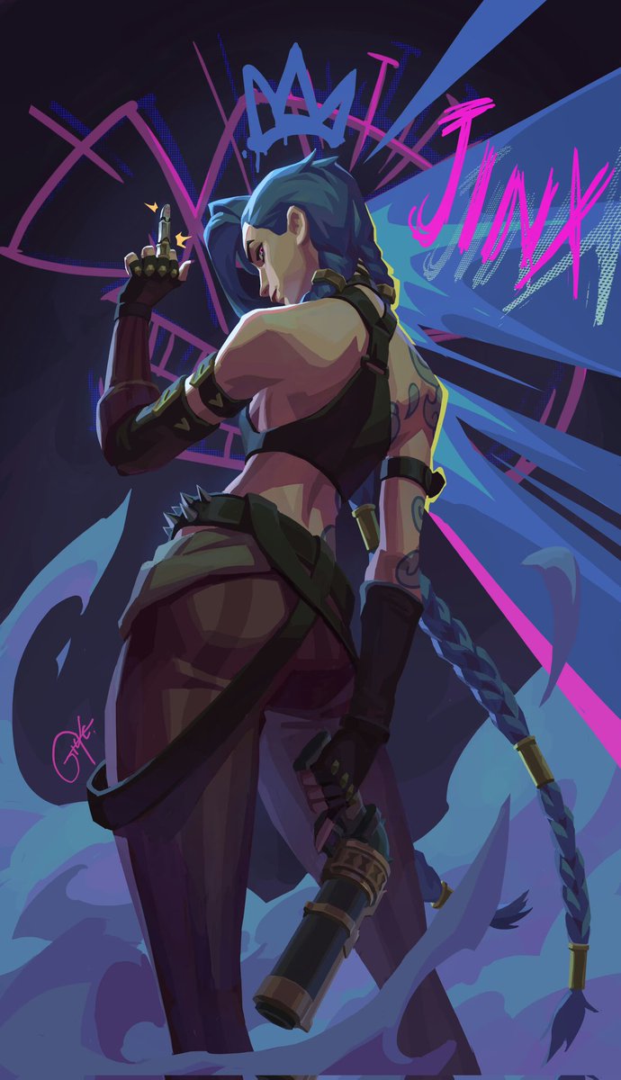 第二季太好看啦！！就是能不能别虐爆爆了 #leagueoflegends #jinx