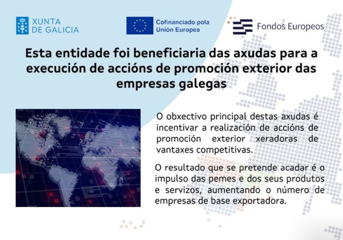 LabTaste's tweet image. Hace unos meses🎉 SENSESBIT estuvo en el Congreso SenseLatam representado por nuestro equipo.

Estas acciones han sido cofinanciadas por el Igape - Instituto Galego de Promoción Económica y la Unión Europea.
 
 #SENSESBIT #SenseLatam #SensorySciences #SensoryImmersion