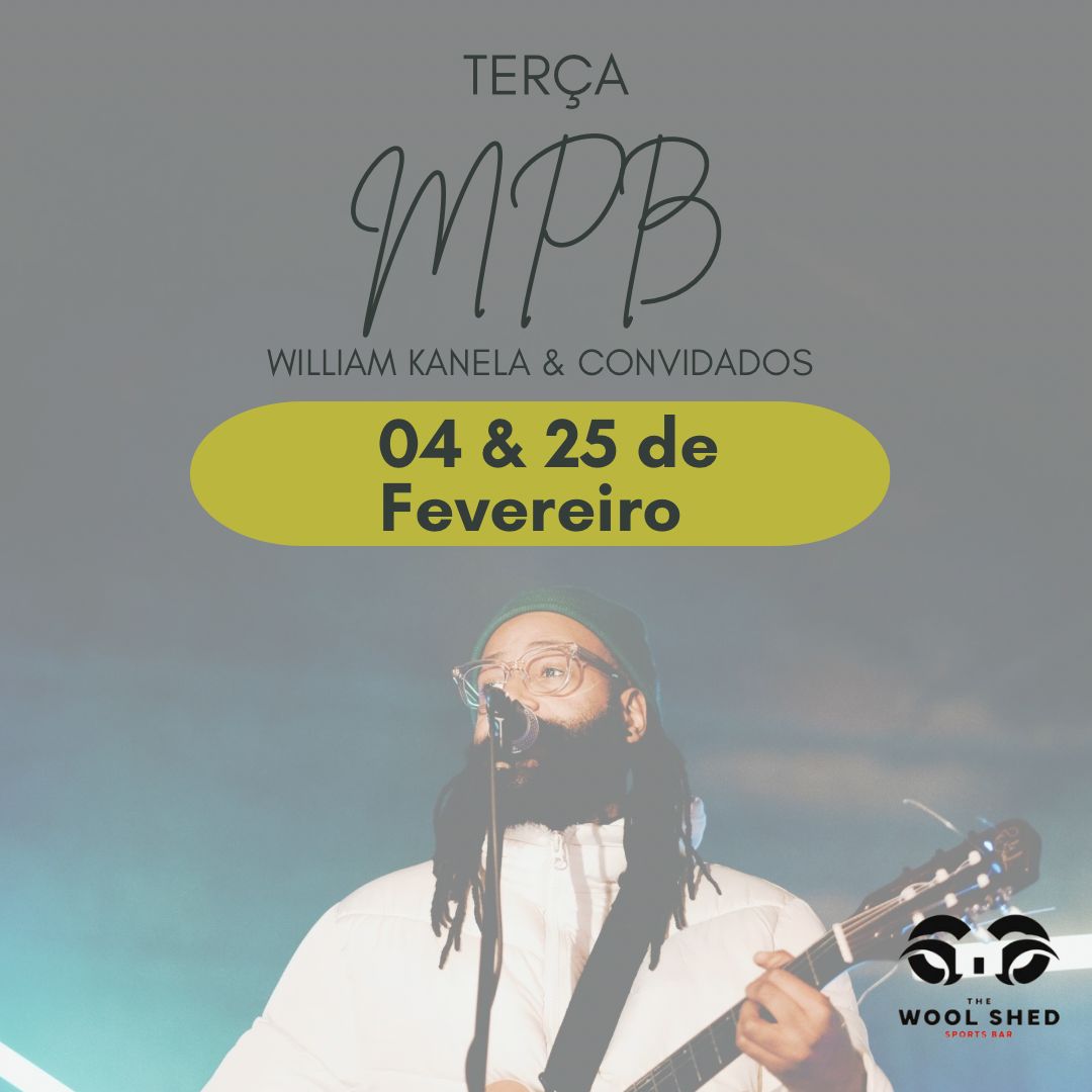 Um espaço para ouvir música boa, encontrar os amigos, comer bons petiscos e uma cerveja gelada. 

Willian Kanella vai estar no comando e trazendo convidado a partir das 7.30pm

Entrada free 
So vem que vai ser massa!

#WOOLSHEDBAA #mpb
