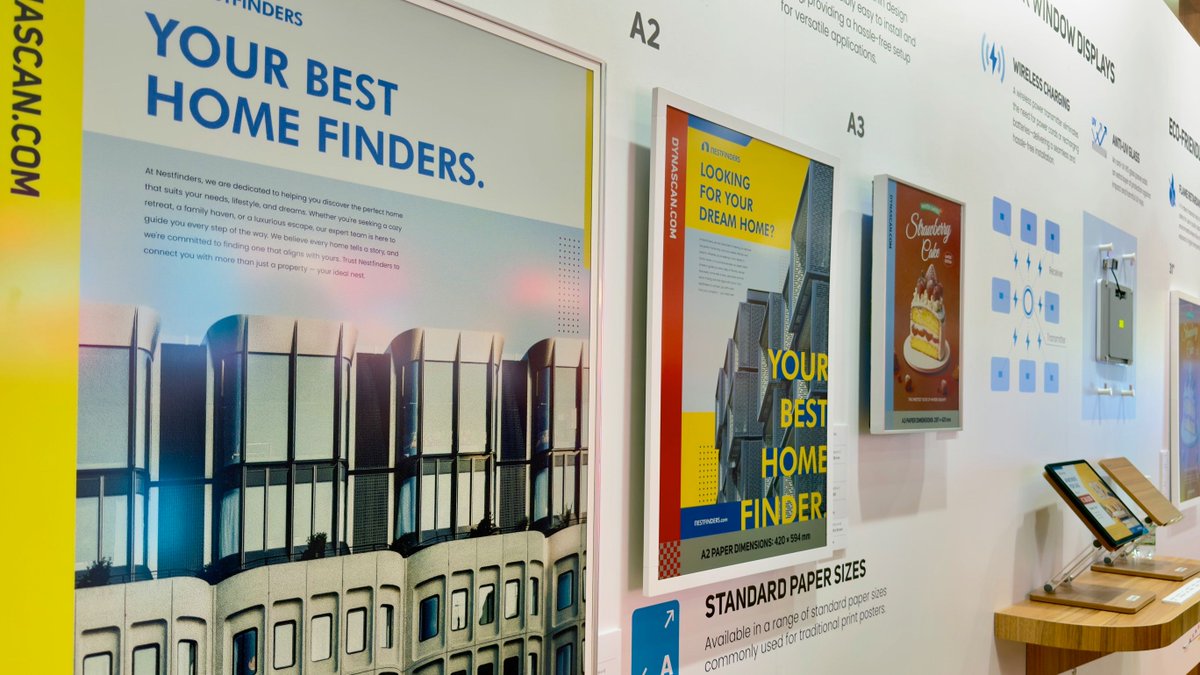 dynascan's tweet photo. Experience the Future of ePaper at #ISE2025! Discover DynaScan’s cutting-edge ePaper displays. From our wireless-powered 13.3" to the 75" E Ink Kaleido™ 3 Outdoor ePaper display, join us at booth 3C700 to experience them in action!
#DynaScan #ePaper #AVTweeps #Eink https://t.co/rUfRMROENH