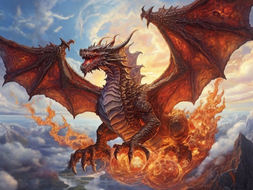 YdZgHufUTE32762's tweet photo. 炎の力を宿すドラゴン。その強大な力の前で、ひざまずく者は数知れず。服従か、それとも崇拝か?#AI #ドラゴン #dragon #joka #inkanyamba #drake https://t.co/WHB1zP8NNS