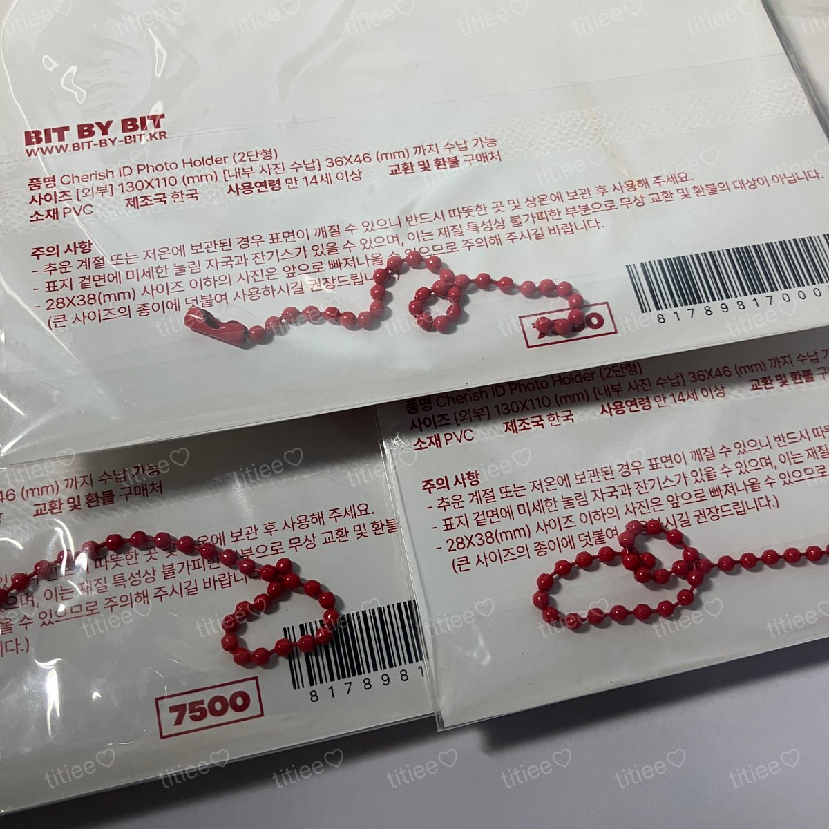 titieestore's tweet photo. instock พร้อมส่ง

bitbybit cherish ID photo holder ของใหม่ ไม่เคยแกะ ชิ้นละ 19O

💌 สั่งซื้อทาง dm 

#titieexstock #ตลาดนัดnct #ตลาดนัดsanrio #ตลาดนัดเฟรมการ์ด #สติ๊กเกอร์เกาหลี #แฟ้มการ์ด https://t.co/tLUmOTB90N