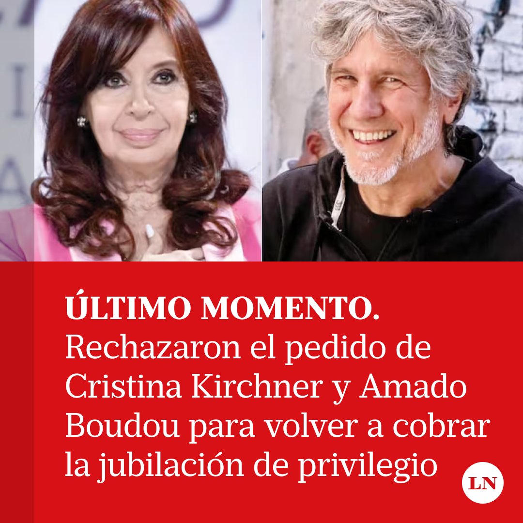 javierlanari's tweet photo. Insisten en seguir cobrando $ 35 millones (Cristina) y $ 9,6 millones (Boudou). Ambos condenados por corruptos. Más miserable no se consigue... https://t.co/AGtHJDwqd7