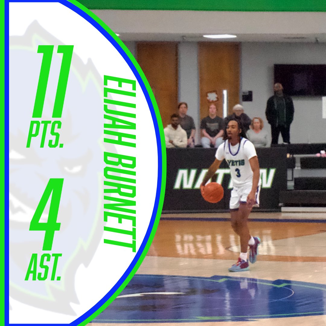 Here are the top performers from Sundays game vs Bryant and Stratton💼🏀

Check back later for the best shots and slams from Sunday!🕖

#yetination #njcaa #region10 #collegesports #collegebball #JUCO #shelbync #basketball #basketballteam #collegehoops #yetiornot #JucoToD1