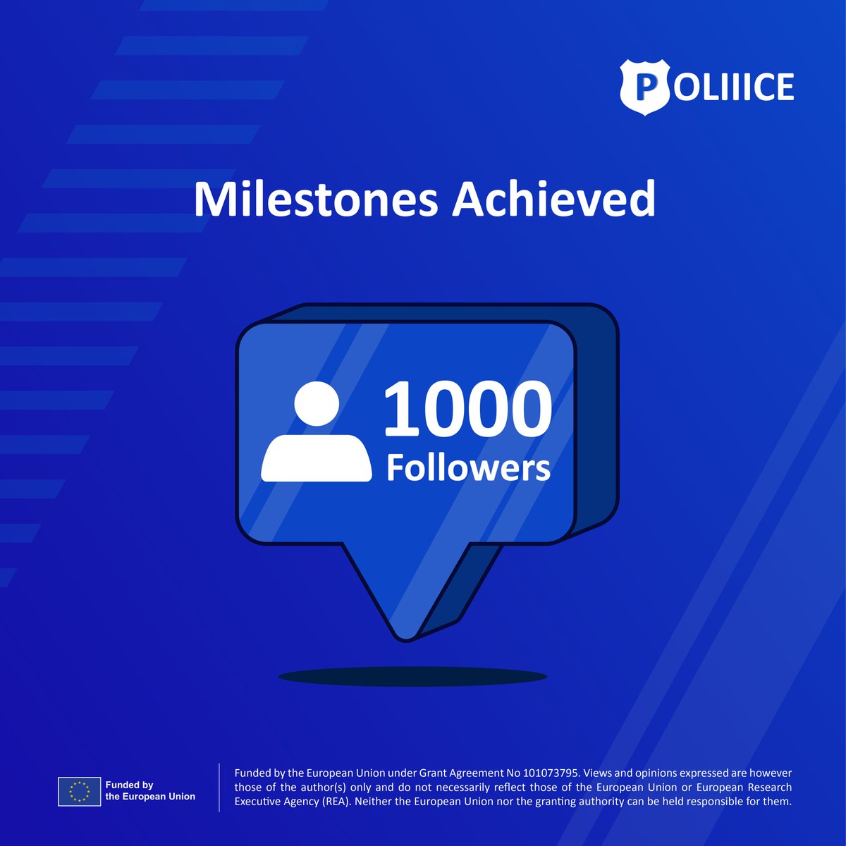 📢 POLIIICE Announcement!

We are excited to announce that POLIIICE has reached 1,000 followers on LinkedIn! On behalf of the POLIIICE Consortium, we are thrilled to network with our synergy projects and key stakeholders. 

#poliiice #interception #europeanunion #innovation