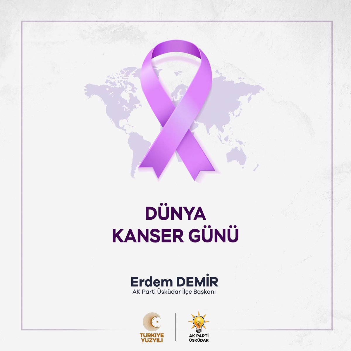 demir_erdem's tweet photo. "Erken tanı hayat kurtarır!" 🎗️

Kanser tedavi edilebilir ve erken teşhisi mümkün olan bir hastalıktır. 

Dünya Kanser Günü’nün farkındalık sağlamasını diliyor, tüm hastalarımıza şifa diliyorum.

#DünyaKanserGünü

@osmannnurika
@abdullahozdemir https://t.co/iioz0MWVo5