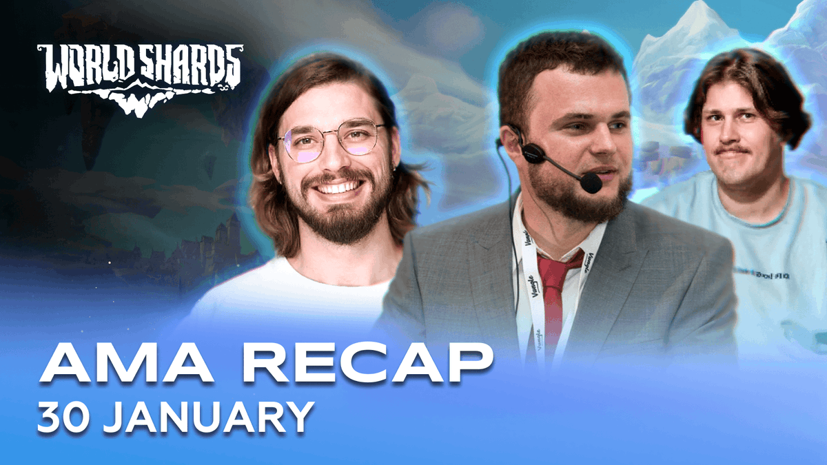 WorldShardsGame's tweet photo. A huge Thank You for joining our last AMA Session! 🙌 As always, we've prepared a recap for you – https://t.co/n2ls3XhLAg

If you missed the live session, don’t worry! You can watch the full recording on YouTube here – https://t.co/xHWlt3riuN
Enjoy! 🚀 https://t.co/zHaGdzYhiH