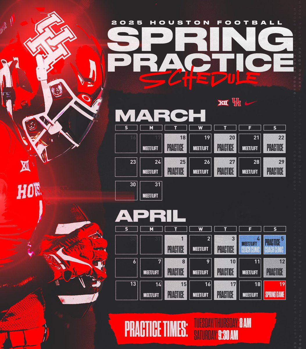 kadentank77's tweet photo. Thank you @wesley_fritz for the invite to watch spring practice/game. Can’t wait to see what Houston football is all about!!!!
@UHCougarFB #GoCoogs 🐾 #LockDownHTown 🔒 https://t.co/1trBHar6gB