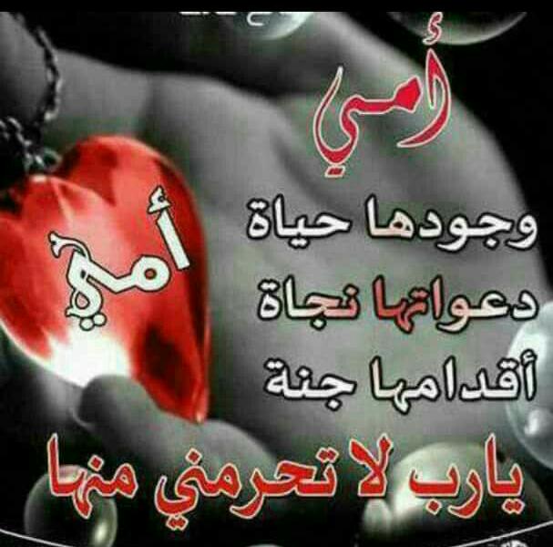 اللهم اجعل أمي قريرة العين لا تشتكي هماً ولا حزناً ولا مرضاً