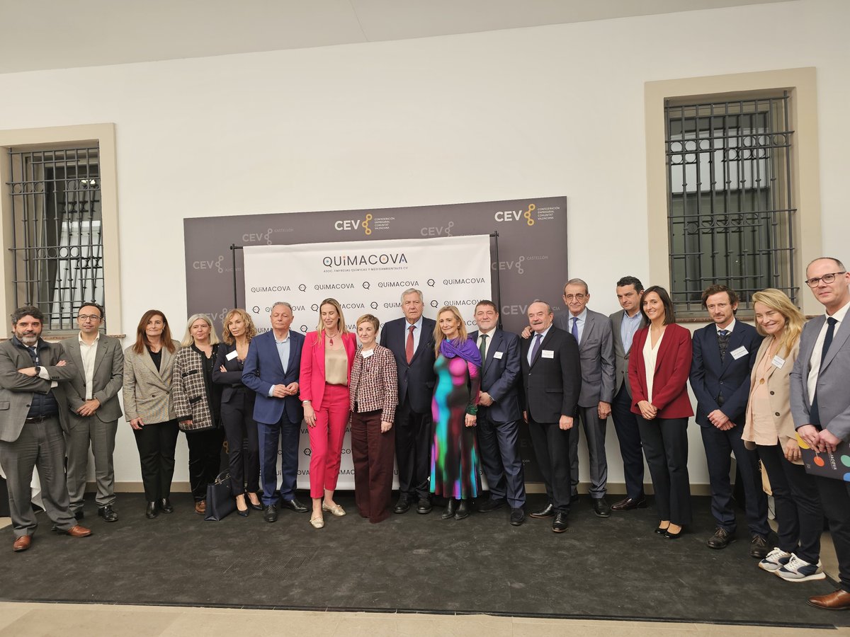 👥 El presidente de la #CEV, @Boronavarro, y la presidenta de #CEVValencia, <a href="/eiblasco/">Eva Blasco García</a>, han asistido a la Asamblea de <a href="/QUIMACOVA/">QUIMACOVA</a>, en la que Amaya Fernández ha sido elegida como nueva presidenta

🤝Desde CEV le deseamos muchos éxitos y aciertos, siguiendo el legado de Miguel