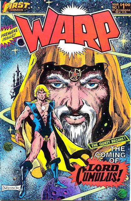 CanadaDaredevil's tweet photo. Warp covers by Frank Brunner from First Comics #FrankBrunner #FirstComics #SciFiComics #1980sComics https://t.co/xXFnEEdW9k