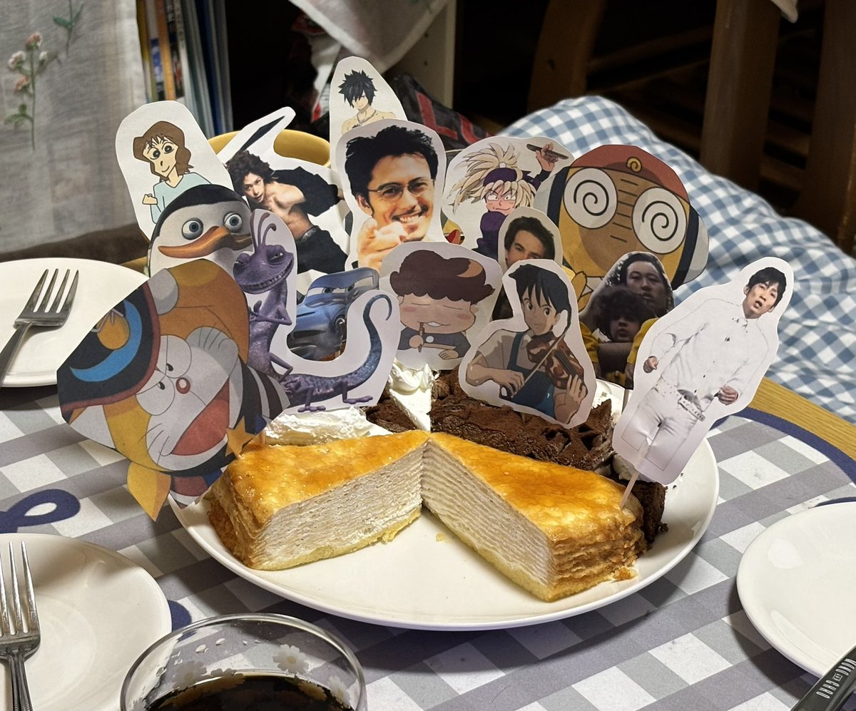 ケーキに刺すやつ