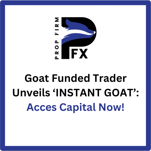 propfirmfx's tweet photo. Goat Funded Trader Unveils ‘INSTANT GOAT’: Acces Capital Now! -  https://t.co/58Po51gKl9 

Goat Funded Trader has announced the launch of its latest funding plan, “INSTANT GOAT,” set to go live this week. This innovative program is designed to provide traders with immediate ... https://t.co/tKIaA7fIZs