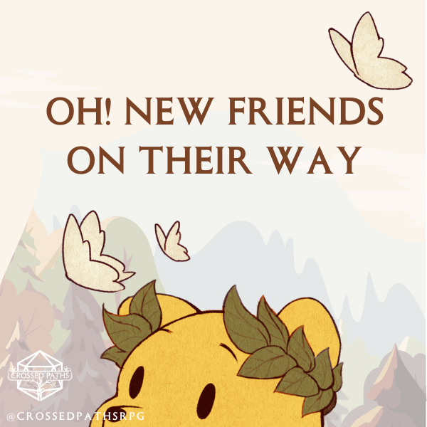 Crossed Paths (@crossedpathsrpg) on Twitter photo Winnie? Is that you? Brambletrek - Tales in the Hundred Acre Woods, launching on MARCH 13TH!
backerkit.com/c/projects/cro…
#solottrpg #ttrpg #oc #fantasy #tabletop #tabletopgames #backerkit #fantasyart #brambletrek Winnie? Is that you? Brambletrek - Tales in the Hundred Acre Woods, launching on MARCH 13TH!
backerkit.com/c/projects/cro…
#solottrpg #ttrpg #oc #fantasy #tabletop #tabletopgames #backerkit #fantasyart #brambletrek