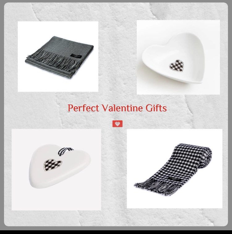 Valentines Day ❤️ 
View our great range of gifts available on our website: 
northumberlandtartan.co.uk