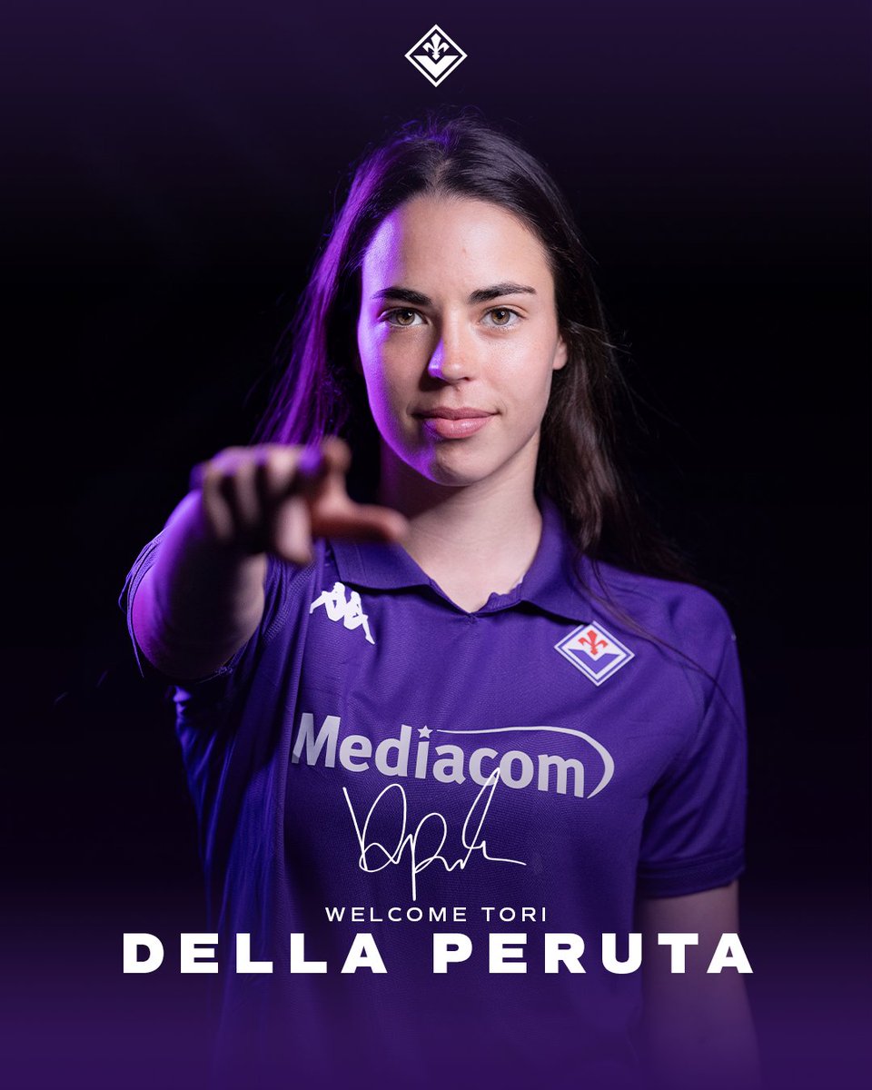 ACF_Womens's tweet photo. ⚜ 𝗪𝗘𝗟𝗖𝗢𝗠𝗘 𝗧𝗢𝗥𝗜! ⚜

Victoria Della Peruta è viola!

#ForzaViola 💜 https://t.co/viSyMIrSnD