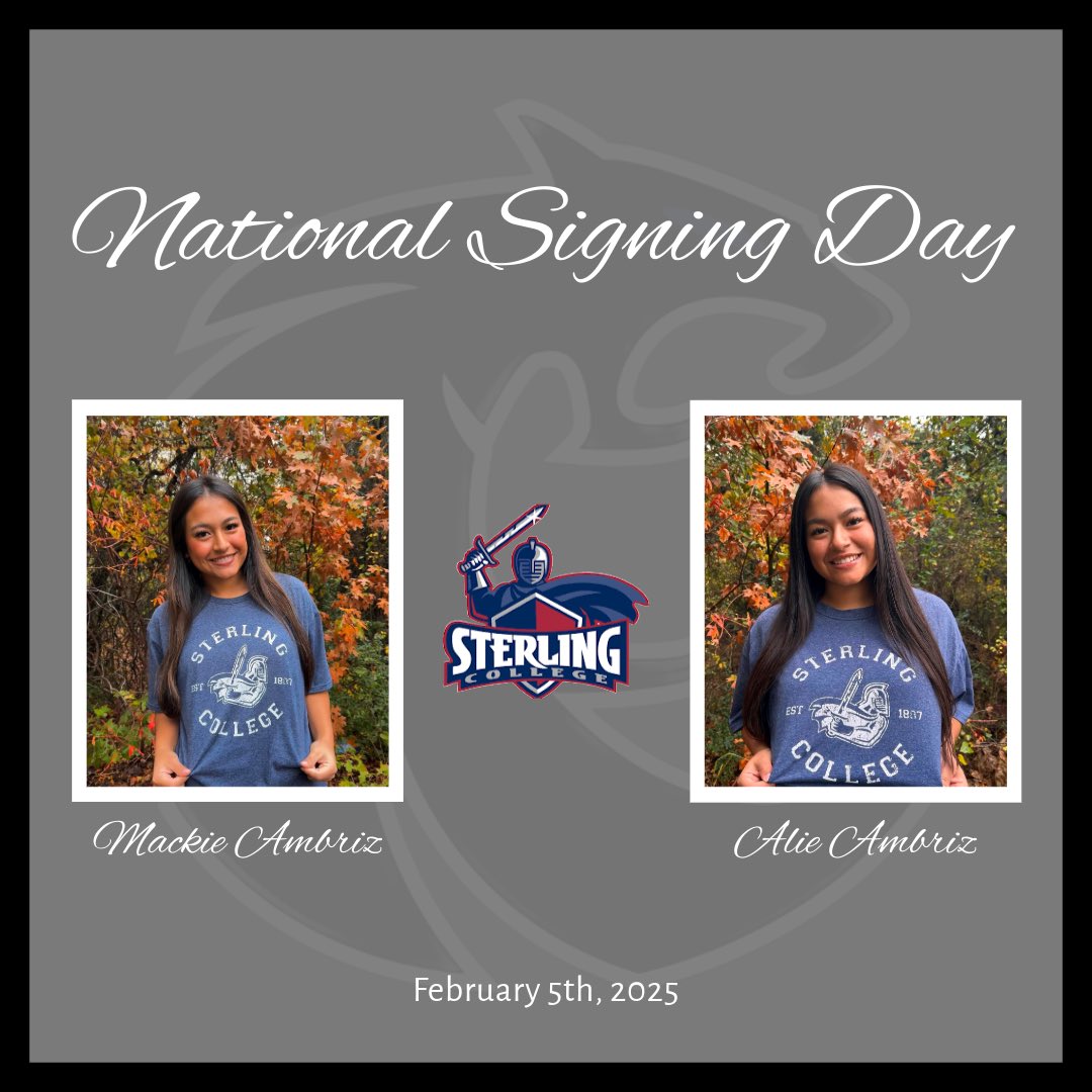 Please make plans to join us tomorrow morning at 8:00 in the main gym as we celebrate these 2 signing their NLI.
#HardWorkPaysOff