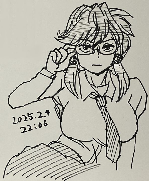 トガリネコ君、早く寝なさい!
先生怒るわよ? 