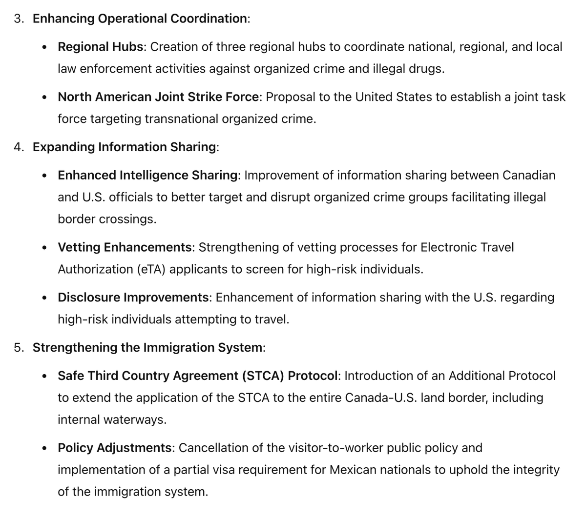 EdKrassen's tweet photo. Well, that's funny...

Below you can read the details of Canada's 2024 $1.3 border security plan that was reached while Joe Biden was president.  

Now Trump is pretending that this is part of the reason that he will pause tariffs for 30 days.

Trump caved. https://t.co/9NM22UmIXy