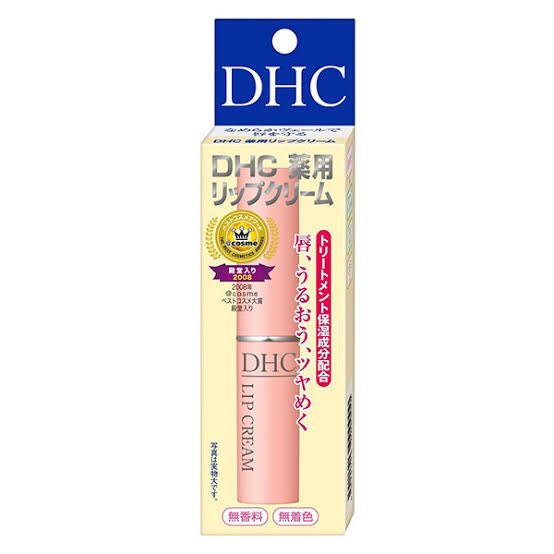 📍DHC 薬用リップクリーム ¥770 私の砂漠唇ではこの保湿力じゃ足り