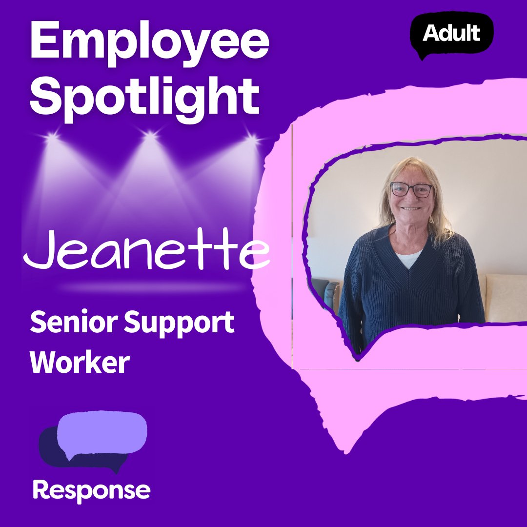 Today, we spotlight Jeanette, our incredible  Senior Support Worker at Iris Hayter House! 

For 22 years, she has provided outstanding care and support💙

Join us in celebrating Jeanette’s dedication—drop a 👏 below! #EmployeeSpotlight #TeamResponse