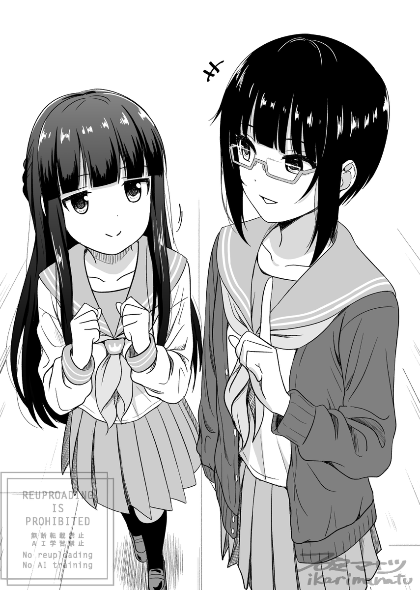 千夜と雪美
#白雪千夜
#佐城雪美 