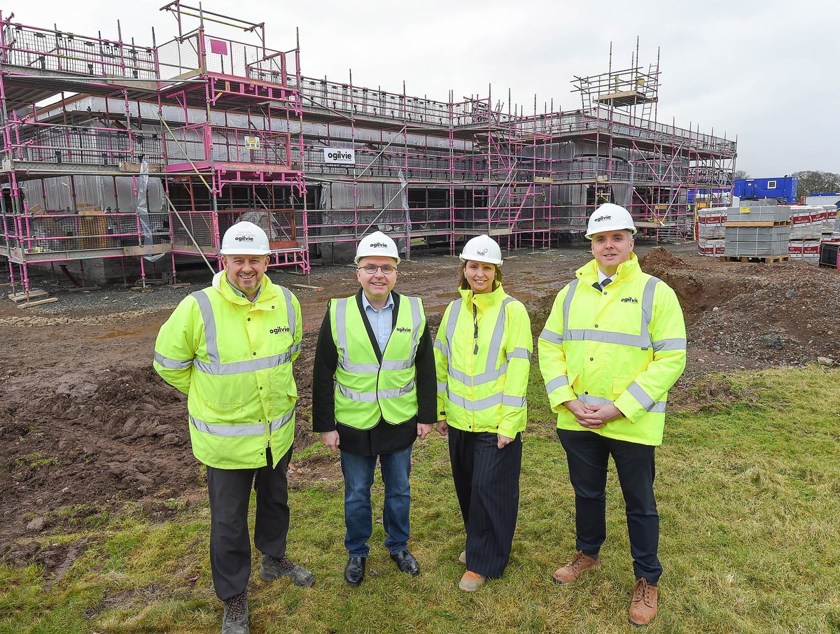 🏗🏫 Construction works to deliver a state of the art learning facility for young people with additional support needs are progressing on the grounds of Bannockburn High School.

Bluebell House will provide bespoke accommodation for up to 24 pupils. It is anticipated at this time