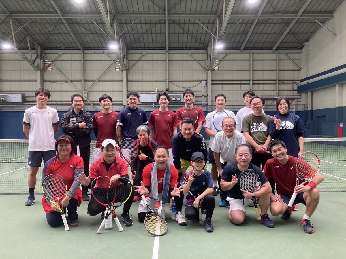 Sports__ME's tweet photo. #三菱電機 テニス日本リーグチーム #ファルコンズ（@METennisFalcons)が
2/1(土)に後援会員限定イベントを開催しました🎾
練習見学や、後援会員も参加できる練習会を通じて選手たちと触れ合い、絆を深める貴重な時間✨👏
温かい応援を励みに、日本リーグ決勝トーナメントも全力で戦います🔥 https://t.co/LbwGmf0uJd