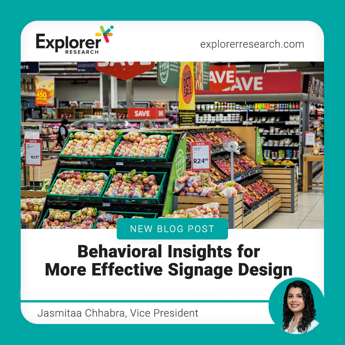 ExplorerRes's tweet image. At Explorer, we have 8 signage design principles that our clients use to increase the amount of signage that is viewed. By following our simple rules, your in-store signage can work harder for you. #ExplorerResearch #ShopperExperience #RetailExperience hubs.li/Q0338p370