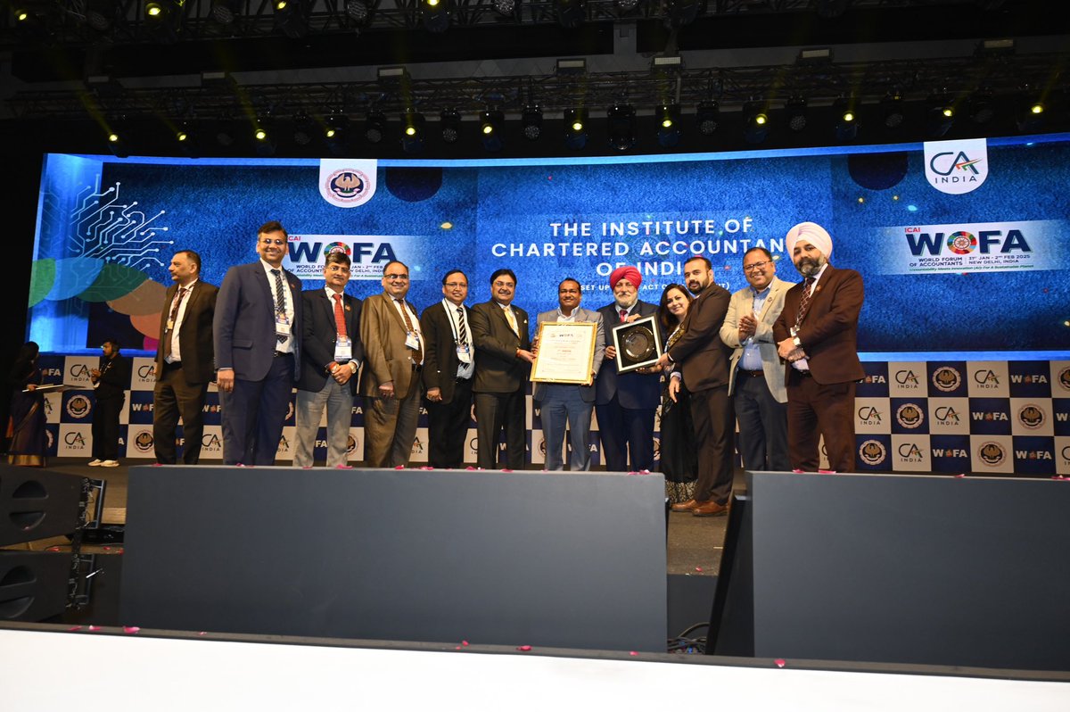 thenirc's tweet photo. We are thrilled to announce that NIRC and NICASA have been awarded the 2nd Best Award by @theicai! 

Here’s to many more milestones ahead! 

#ProudMoment #NIRC #NICASA #ICAI #Teamwork #Excellence https://t.co/X0mxchsCE1