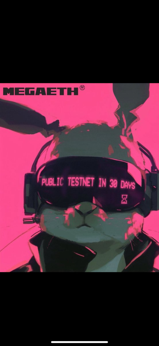 DonGato960's tweet image. MegaETH Testnet in 30 days. 

Will be ready to click 

For now try to get #MegaLevel and #MiniETH role on Discord

Step 1 : Join MegaETH discord and stay scotch 
        - Discord : discord.gg/megaeth

Step 2 : Follow @megaeth 

Step 3 : Stay Active On X