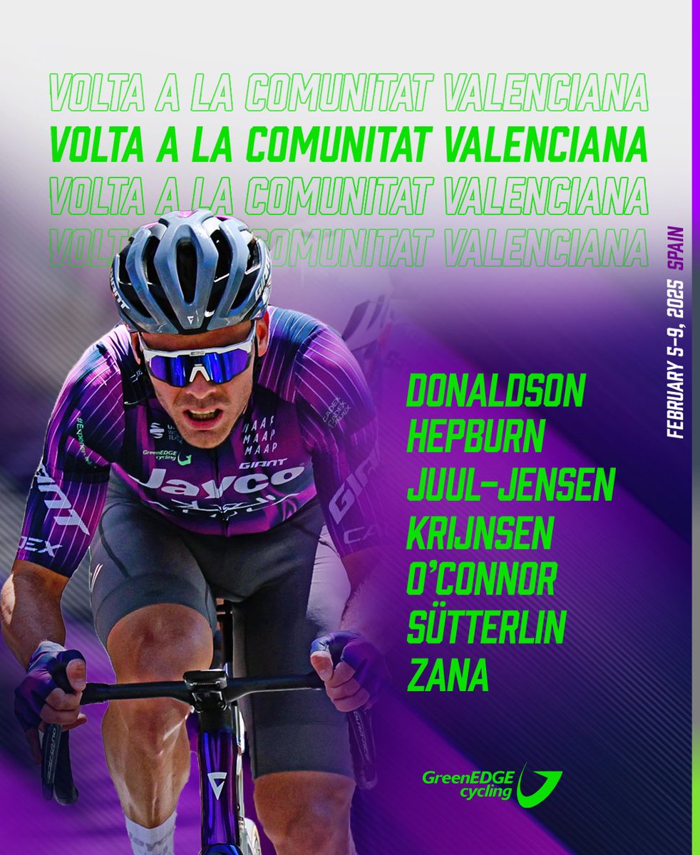 👥 LINE-UP
🇪🇸 #75VCV
📆 05/02-09/02

The men are back in action tomorrow. Here’s who we have racing in Spain ⤵️