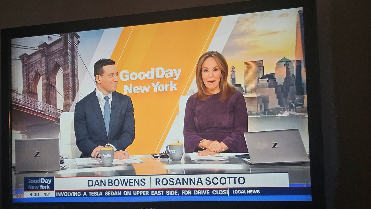 GeeWill99234155's tweet photo. Great AM News #NYC for me
@rosannascotto @fox5ny #TalentedJournalists @danbowensfox5 π«‘ https://t.co/WZbRdukHyF