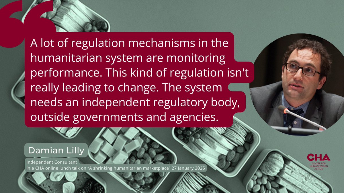 Centre for Humanitarian Action (@cha_germany) on Twitter photo The #humanitarian system does display characteristics of an economic marketplace. Do these impede #reform in the #humanitarian sector? Watch the recording of our #Outofthebox event with <a href="/damian_lilly/">Damian Lilly</a> <a href="/UNMarkBowden/">Mark Bowden</a>, Chilande Kuloba-Warria and <a href="/RalfSuedhoff/">Ralf Suedhoff</a>: ow.ly/Gr6a50UQYEk The #humanitarian system does display characteristics of an economic marketplace. Do these impede #reform in the #humanitarian sector? Watch the recording of our #Outofthebox event with <a href="/damian_lilly/">Damian Lilly</a> <a href="/UNMarkBowden/">Mark Bowden</a>, Chilande Kuloba-Warria and <a href="/RalfSuedhoff/">Ralf Suedhoff</a>: ow.ly/Gr6a50UQYEk