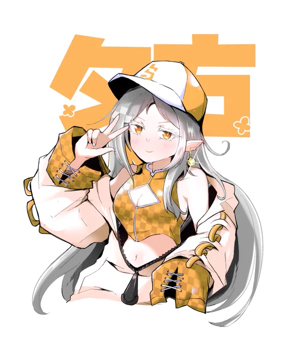 ササチワさん( )ちのOCちゃん描かせていただきましたカラバリが可愛い! 