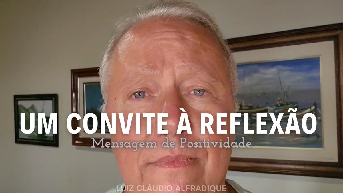 luizcalfradique's tweet photo. FUI!
Um convite à reflexão
https://t.co/gB9j4jbugX
☝🏼
*Minutos*de Positividade com Luiz Cláudio Alfradique.
Compartilhar o bem só faz bem!

RECEBA todas as manhãs e tardes.
👇🏽
https://t.co/wwBujhaBS8 https://t.co/YXpbnuJNls