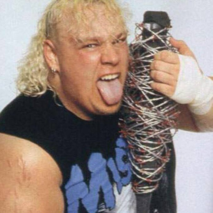 wrestle_hist's tweet photo. 2/4/2006
Axl Rotten passed away at the age of 44 due to a drug overdose in Linthicum, Maryland.
#ECW #WWF #WWE #TNA #ImpactWrestling #AxlRotten #TheHardcoreChairSwinginFreaks #RIPAxlRotten https://t.co/gZjTafMWRd