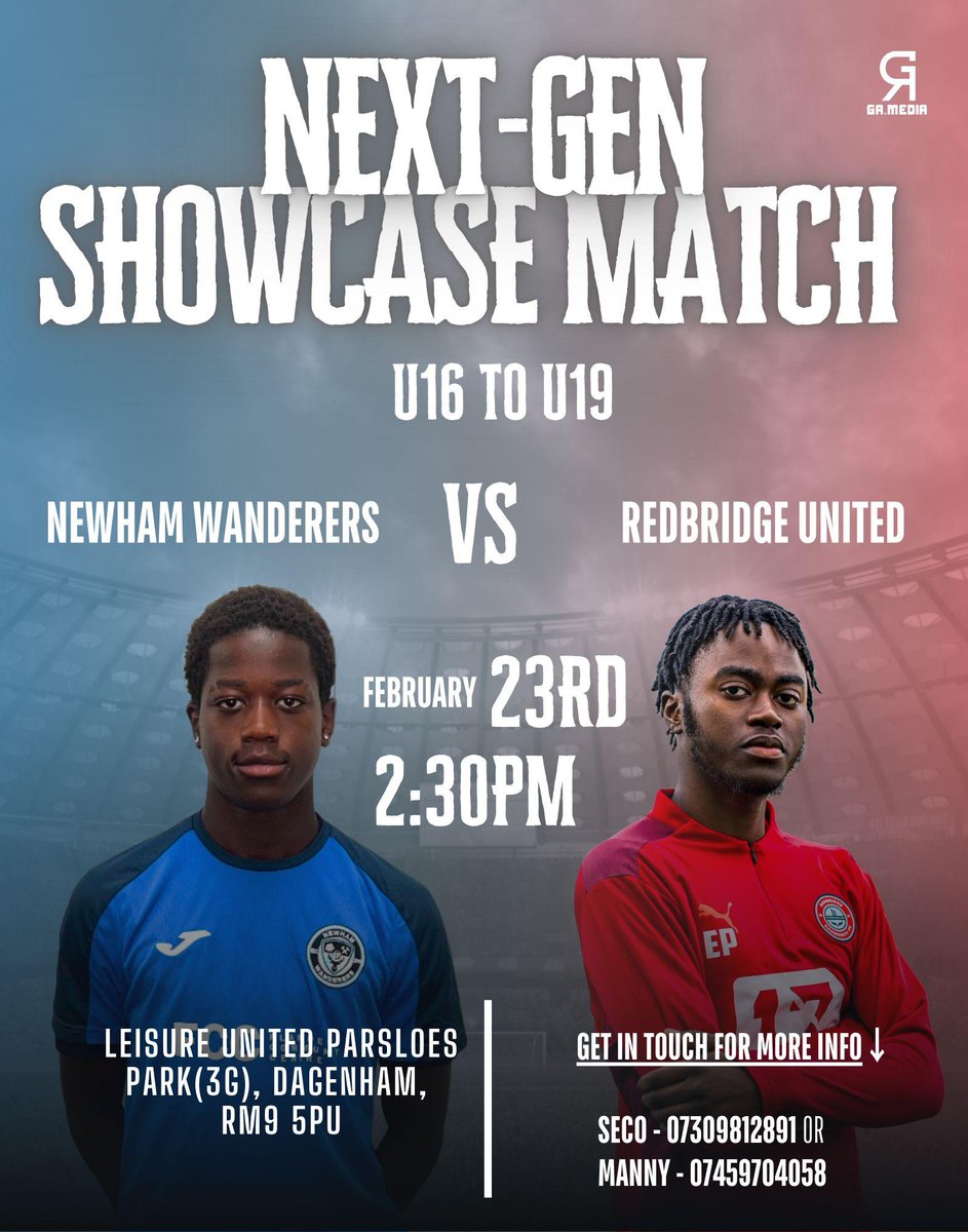 Step 4 and Above Scouts &amp; Heads of Recruitment get in touch with me or the numbers in the flyer. Some serious talent going to be on display on the day all capable of playing step 4 or 3 Minimum, some  good for a Pro u21s Academy. #talent #unsigned #opportunities #nonleague