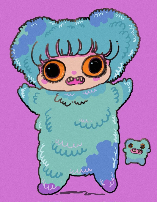 ぬいぐるみ擬人化 