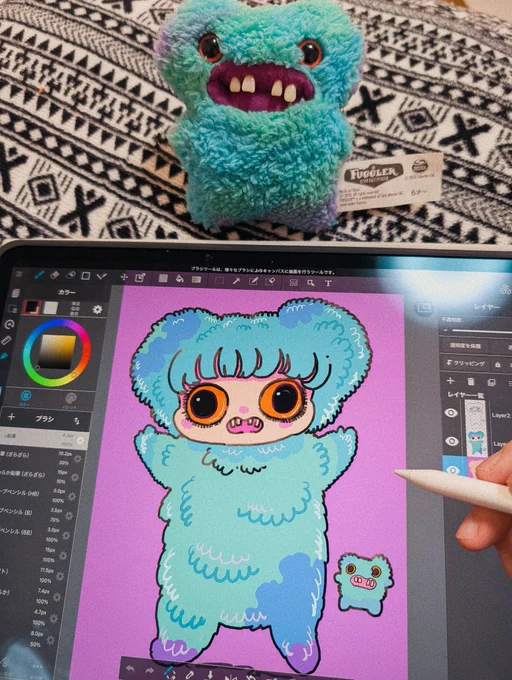 ぬいぐるみ擬人化 
