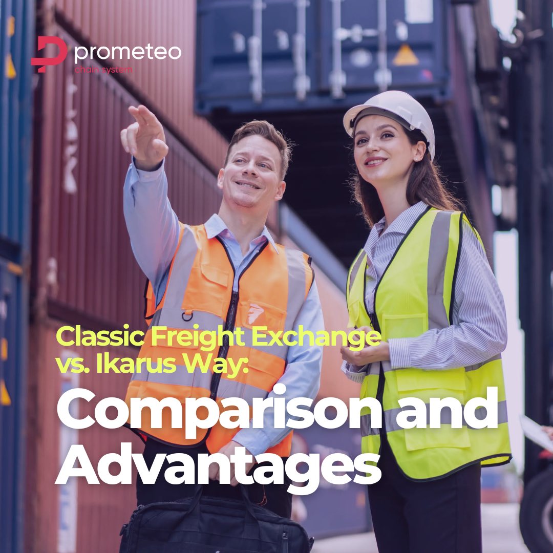 PrometeoChain's tweet photo. Ikarus Way's Game-Changing Approach 🚛✨

Tired of delays, hidden costs, and limited transparency in freight transportation? Traditional freight exchanges like TimoCom and Uber Freight have their strengths, but what if you could take it to the next level? https://t.co/FlVhgAyV1b