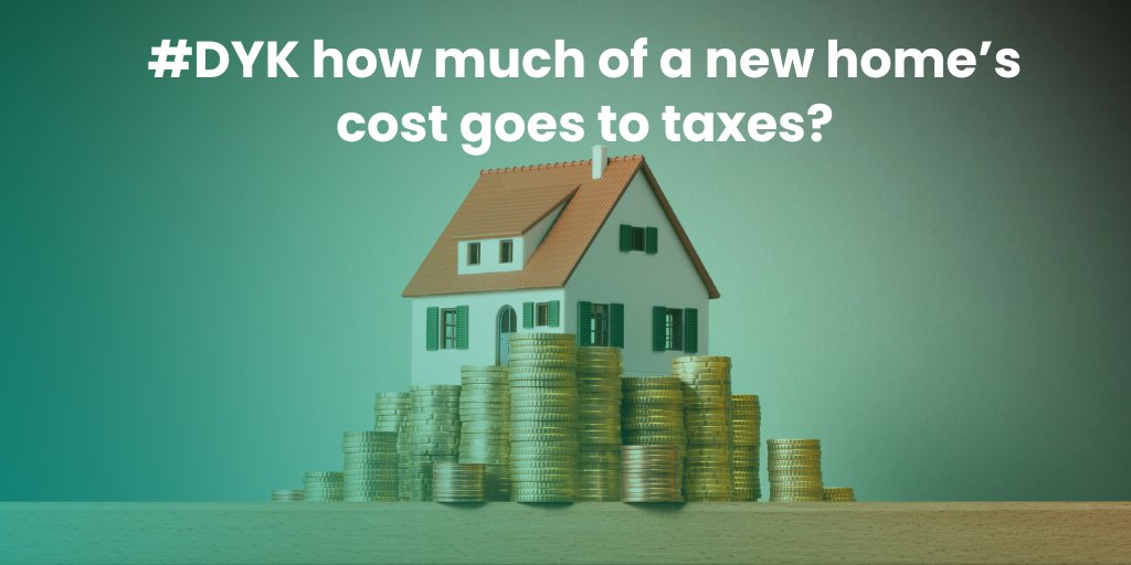 #DYK taxes and fees now account for 36% of the cost of a new home in Ontario? Reforming development charges is key to addressing the housing crisis and creating a balanced housing market. Let’s build smarter and create real change. #LetsBuildOntario