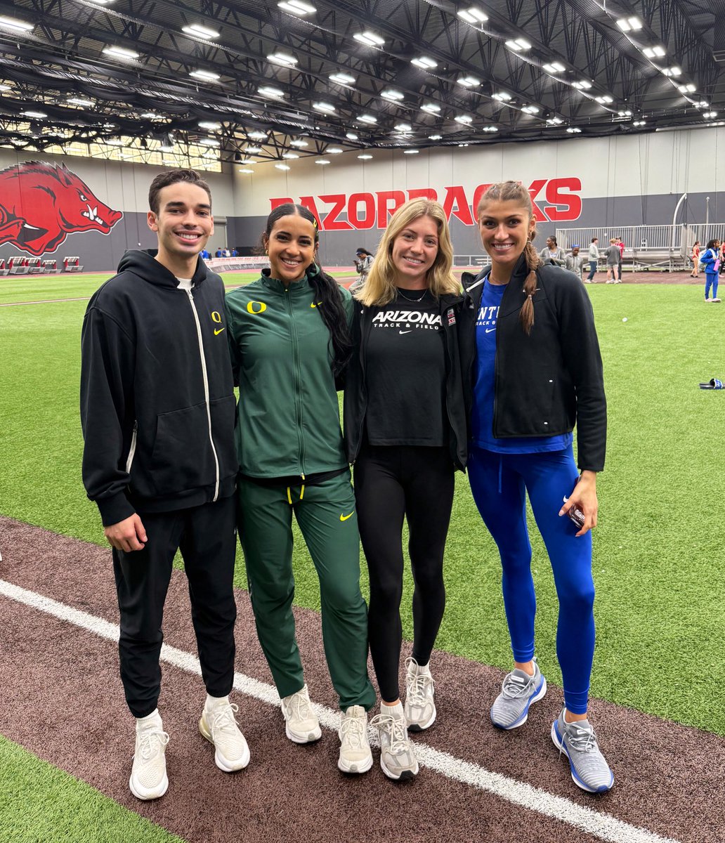 Amazing weekend for our Kindersport alumni in Arkansas! Love that our next level athletes are still competing together! 👏👏❤️