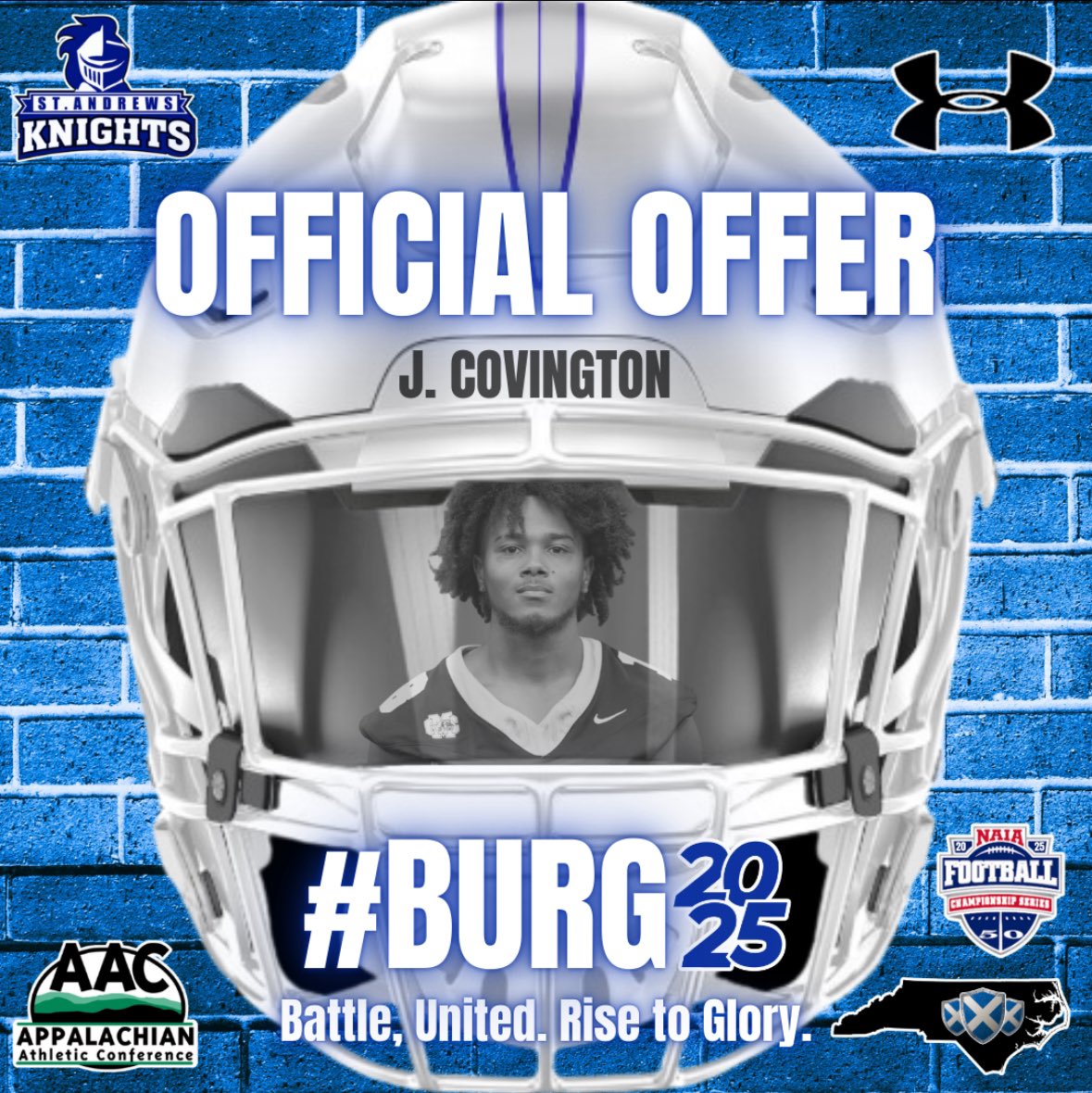 Jahdon Covington⭐️ (@jahdon_c) on Twitter photo After a great conversation with <a href="/CoachQuinn19/">Matt Quinn</a> <a href="/iMichaelMM/">Coach Mac</a> <a href="/HamlinMarquais/">Coach Ham</a> I’m bless to receive an offer from <a href="/StAndrewsFB/">SAU Football</a>
<a href="/CoachMcFatten/">Coach McFatten</a> <a href="/Coach_CJohnson8/">Cory Johnson</a>
<a href="/CoachHunt93/">Ryan Hunt</a> <a href="/coachnorwood910/">Coach Norwood</a> <a href="/CoachTyson11/">Hashan Tyson, M.S.</a> After a great conversation with <a href="/CoachQuinn19/">Matt Quinn</a> <a href="/iMichaelMM/">Coach Mac</a> <a href="/HamlinMarquais/">Coach Ham</a> I’m bless to receive an offer from <a href="/StAndrewsFB/">SAU Football</a>
<a href="/CoachMcFatten/">Coach McFatten</a> <a href="/Coach_CJohnson8/">Cory Johnson</a>
<a href="/CoachHunt93/">Ryan Hunt</a> <a href="/coachnorwood910/">Coach Norwood</a> <a href="/CoachTyson11/">Hashan Tyson, M.S.</a>