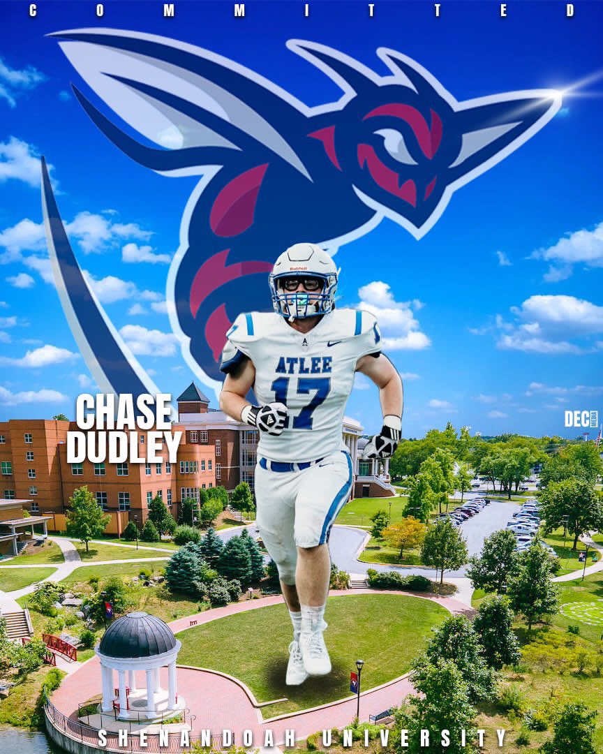 Committed 🔴🔵⚪️ Go Hornets! <a href="/AtleeFootball/">Atlee Football</a> <a href="/FOAtlFootball/">Friends of Atlee Football</a> <a href="/AtleeBoosters/">Atlee Boosters</a> <a href="/CoachMattGray/">Matt Gray</a> <a href="/CoachHefNCSA/">CoachHefNCSA</a> <a href="/NCSA_Football/">NCSA_Football</a> <a href="/ncsa/">NCSA College Recruiting</a> <a href="/SUhornetsFB/">Shenandoah Football</a> <a href="/S_Hodgin/">Stan Hodgin</a> <a href="/56ways/">KalvinOliver</a> <a href="/yoder847/">Coach Yoder</a> <a href="/Br0ckMcCullough/">Brock McCullough</a> <a href="/HBBauserman/">Hayden Bauserman</a> <a href="/DmvSportsLive6/">DmvSports</a> <a href="/hanoversports/">HanoverSports (from RVA Sports Network)</a> @AftmathSport1 <a href="/PrepRedzoneVA/">Prep Redzone Virginia</a> <a href="/SUHornets/">Shenandoah Hornets</a>