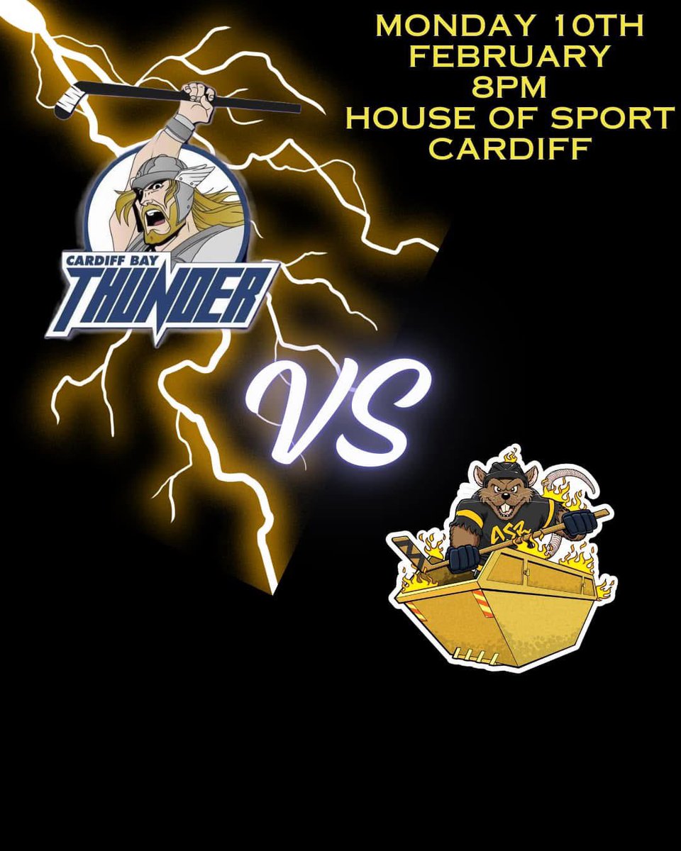 First game of 2025!!

Join us as we take on the <a href="/SkipratsBHC/">Aberdare Skiprats</a> at <a href="/HouseofSportCDF/">Cardiff City House of Sport</a> 

#ballhockey #ballhockeylife #hockey #cardiffsports #BHUK 

Cardiff City House of Sport