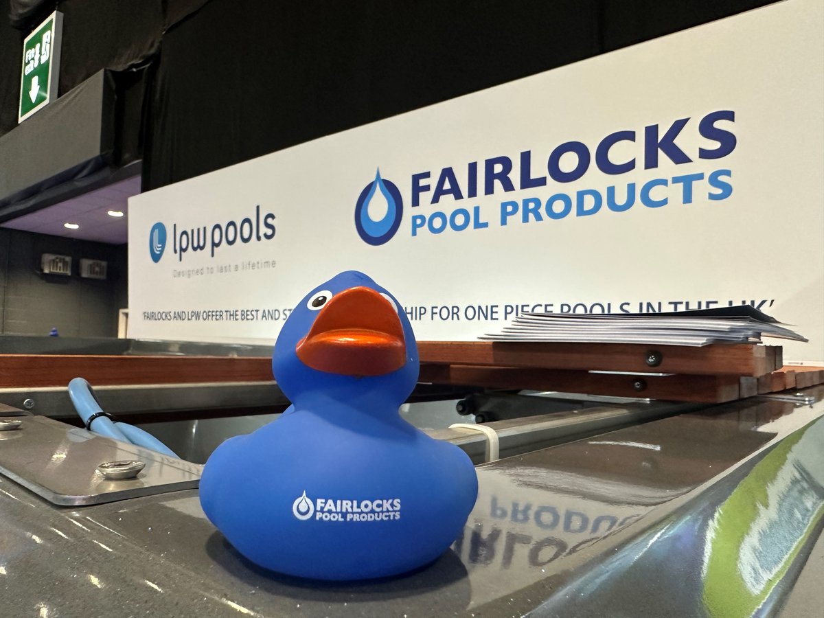 Join <a href="/FairlocksPP/">FairlocksPP</a>  at <a href="/SPATEX_show/">SPATEX</a>.

Come and see our amazing range of products from one piece pools to free rubber ducks!!