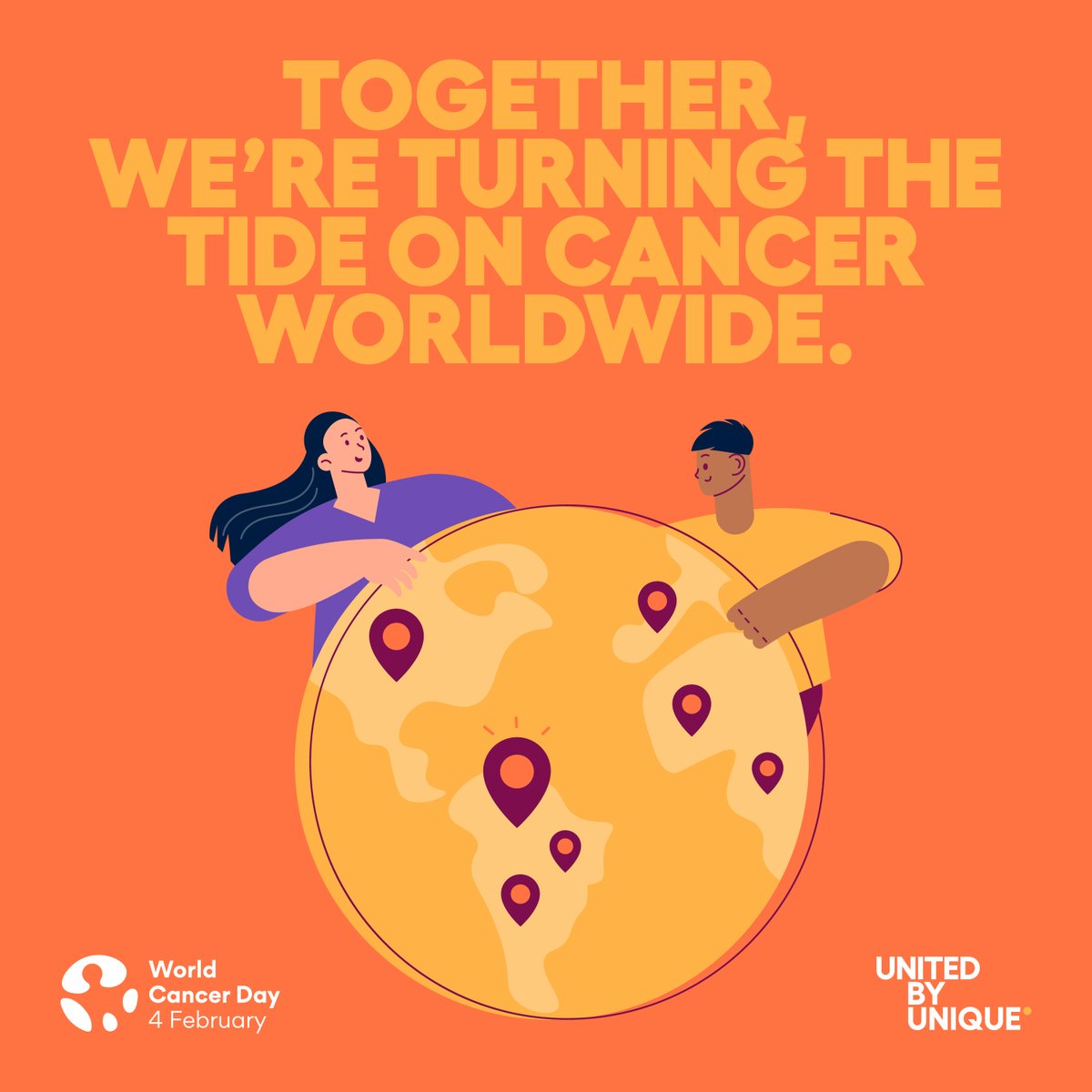 Rocket_Medical's tweet photo. ๐Today, February 4th, is World Cancer Day!
Letโs honour those weโve lost, support those living with cancer, and raise awareness for better prevention and treatment options. #WorldCancerDay #UnitedByUnique #CancerAwareness #RocketMedical @WorldCancerDay