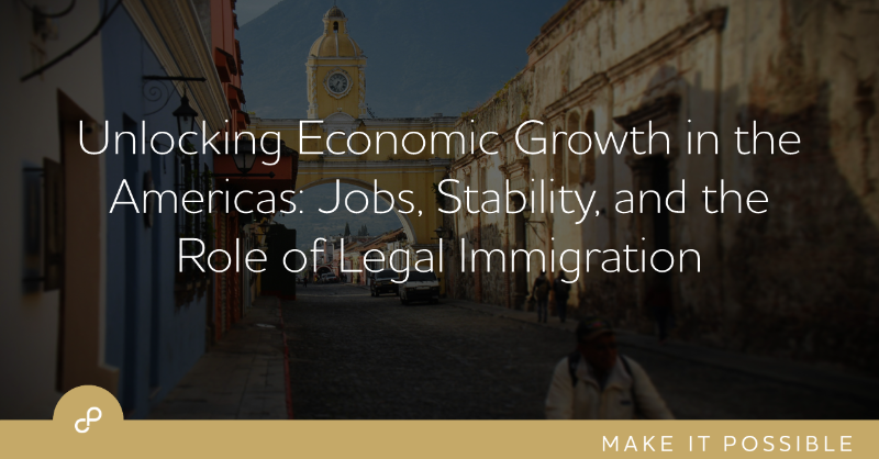 PalladiumImpact's tweet photo. We're revisiting this op-ed from our co-CEO Ricardo Michel following his trip to Central and South America late last year. 
"How can we create more and better jobs that mitigate the need for citizens to seek opportunities outside of their home country," he asks?